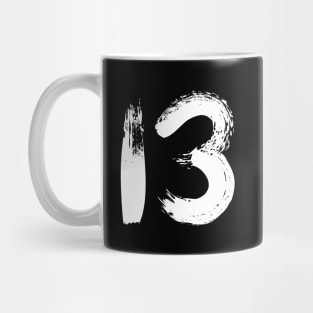 Number 13 Mug